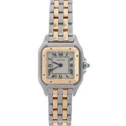 Pre owned Cartier Womens Panthere Two tone Watch  