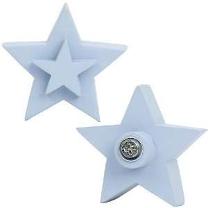  Little Boutique   Pale Blue Star  Decorative Drawer Pulls 