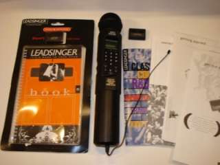 Leadsinger Wireless Karaoke Mic MIDI SEQ + 2 CARD A + D  