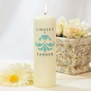  Ivory Chantilly Lace Unity Candle: Home & Kitchen