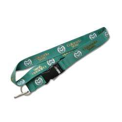Colorado State Rams Lanyard Keychain/ ID Clip  Overstock