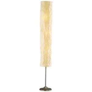  Crinkle Paper Floor Lamp with Collapsible Shade