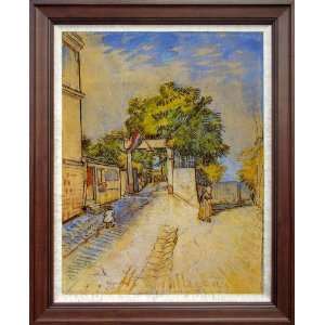  Hand Painted Oil Painting Vincent Van Gogh The Entrance 