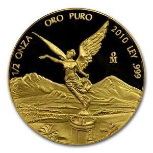  2010 1/2 oz Proof Gold Mexican Libertad Toys & Games