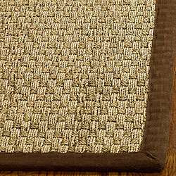 Hand woven Casual Natural/ Brown Seagrass Runner (26 x 14 
