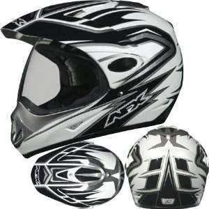  AFX FX 37 Multi Dual Sport Helmet Small  White 