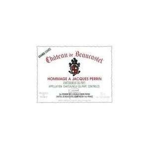 Chateau de Beaucastel Chateauneuf du Pape Hommage a Jacques Perrin 