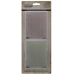 Ellison Sizzix Texture Fades Collage & Notebook Embossing Folders 