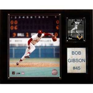  MLB Bob Gibson St. Louis Cardinals Player Plaque: Home 