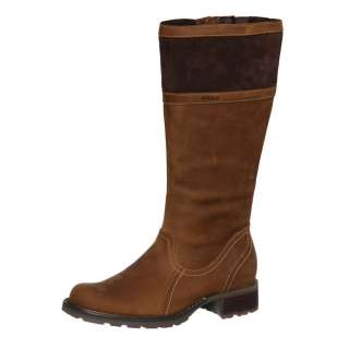 Sebago Womens Saranac High Light Brown Leather Boots  Overstock 