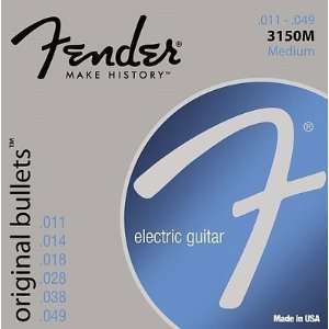   Fender 3150M Nickel Guitar String 1149 Bullet 3 Sets 