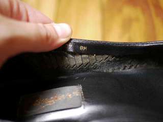 Vtg 80s CANDIES Woven Leather Huarache PUMPS 8M 38.5  