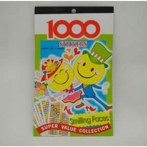 DDI 1000 Pc Smiling Faces Stickers Case Pack 36 