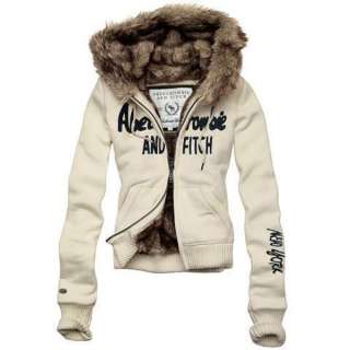 New A.&.F womens cotton hoodie jacket coat  