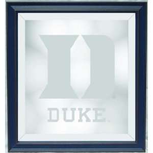 Duke Blue Devils 20 x 18.5 Framed Wall Mirror NCAA College Athletics 