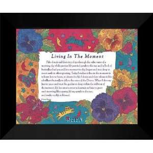   Laura Stamps FRAMED Print 15x18 Living In The Moment