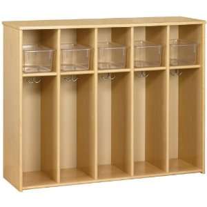  Tot Mate Eco™ Series 5 Compartment Locker w/ Trays 