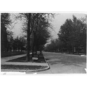 North Delaware Street,Residential areas,mailboxes,homes,Indianapolis 