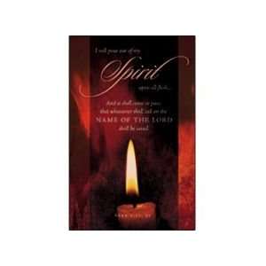  Bulletin Pentecost Red Spirit Candle (Package of 100 