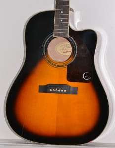 Epiphone AJ220SCE Acoustic Electric Guitar Project VS  