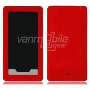  VMG 2 ITEM COMBO Red Premium Soft Gel Silicone Rubber Skin 