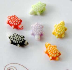 150 Cute Assorted Turtle Fashion Beads 10MM Craft A205  
