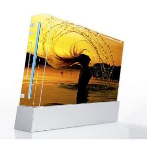  Nintendo Wii Console Decal Skin   Sunset: Video Games