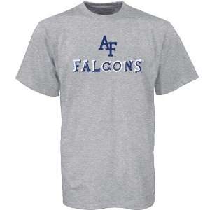Air Force Falcons Ash Youth Team Logo T shirt:  Sports 