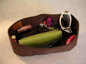 PURSE TO GO ORGANIZER INSERT LINER LARGE VARIOUS COLORS  