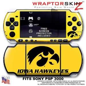   Black on Gold WraptorSkinz Skin and Screen Protector Kit fits Sony PSP