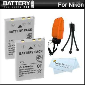 Pack Battery Kit For Nikon COOLPIX AW100 Waterproof Digital Camera 