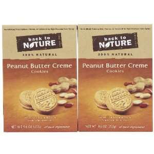 Back To Nature Peanut Butter Creme: Grocery & Gourmet Food