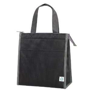Fashion Insulated Hot/cold Cooler Tote Bag, Black:  Kitchen 