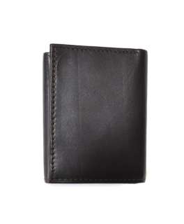 Brand New Mens Leather Tri Fold Wallet Brown Or Black  