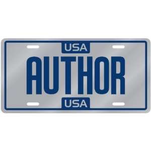  New  Usa Author  License Plate Occupations