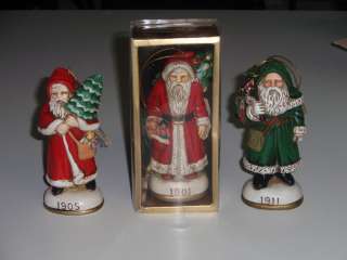 MEMORIES OF SANTA COLLECTION DETAILED CHRISTMAS TREE ORNAMENTS 