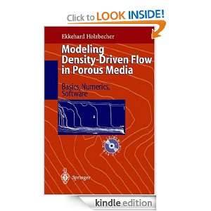   Density Driven Flow in Porous Media Principles, Numerics, Software