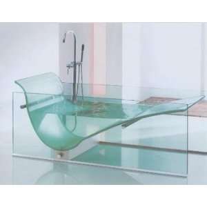  Tubs Green Glass, Falling Water Bathing Lounge: Home 