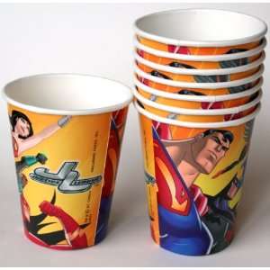  Justice League 9oz Paper Cups (8 Count): Toys & Games