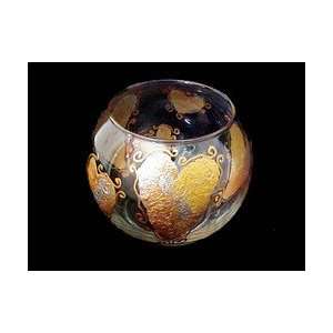   Design   Hand Painted  19 oz. Bubble Ball with candle