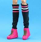 Rocawear Pink Black White Green Sneakers Socks Barbie Shoes
