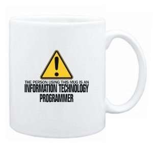 New  The Person Using This Mug Is A Information Technology Programmer 