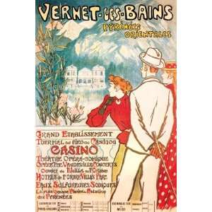  Vernet les Bains Pyrenees Orientales   Poster by 