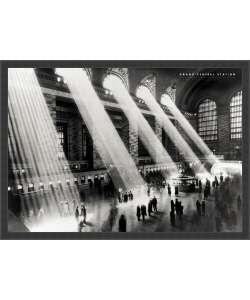 Grand Central Station Framed Textured Art  Overstock