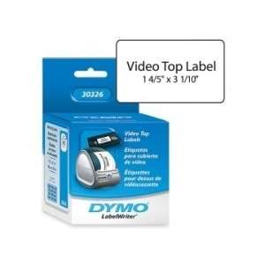  Dymo 30326 Video Tape Label   White   DYM30326 Office 