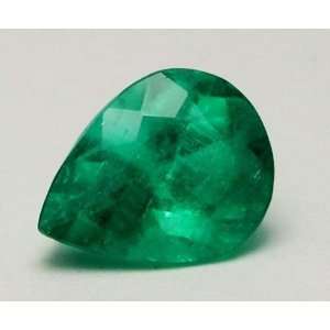  1.73 Cts of Colombian Emerald Pear 