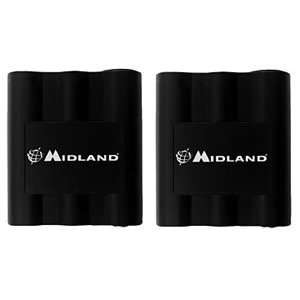 New Midland Radio Pair Of Gxt Rechargeable Batteries Practical Durable 