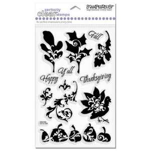   Fall   Stampendous Perfectly Clear Stamps Arts, Crafts & Sewing