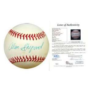 Alan Shepard Autographed Baseball 