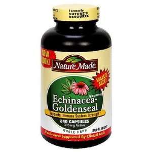  Natures Resource Echinacea Goldenseal Tablets, 305 mg 